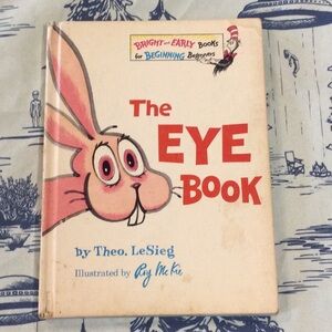 *RARE* ‘The Eye Book’ by Theo LeSieg, 1968